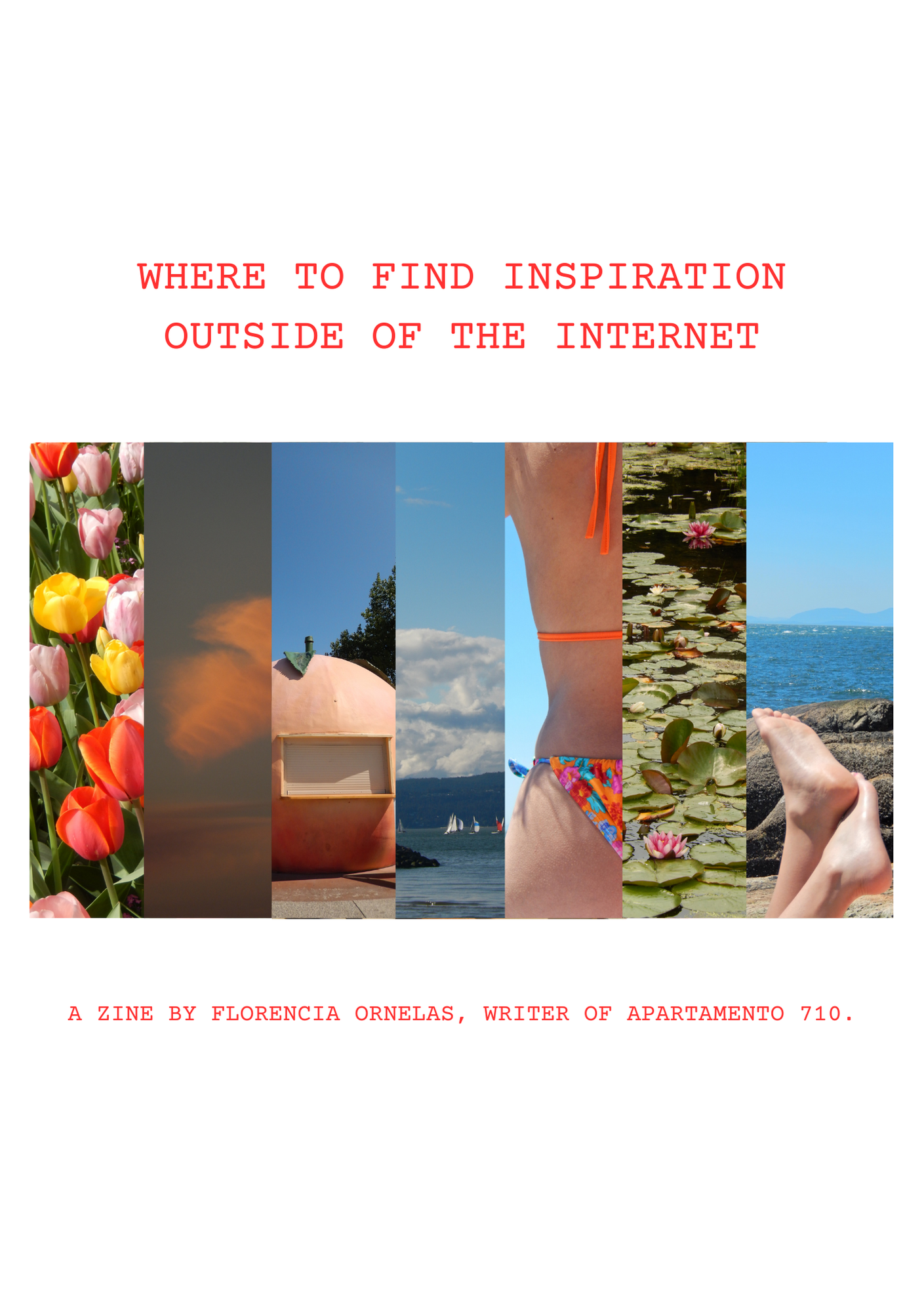 Where to find inspiration outside of the Internet zine