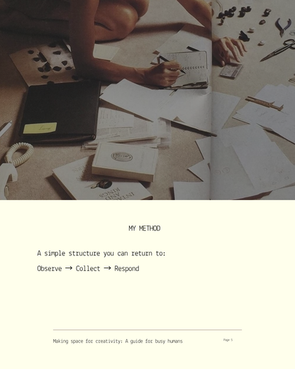 Making Space for Creativity: A Guide for Busy Humans Ebook