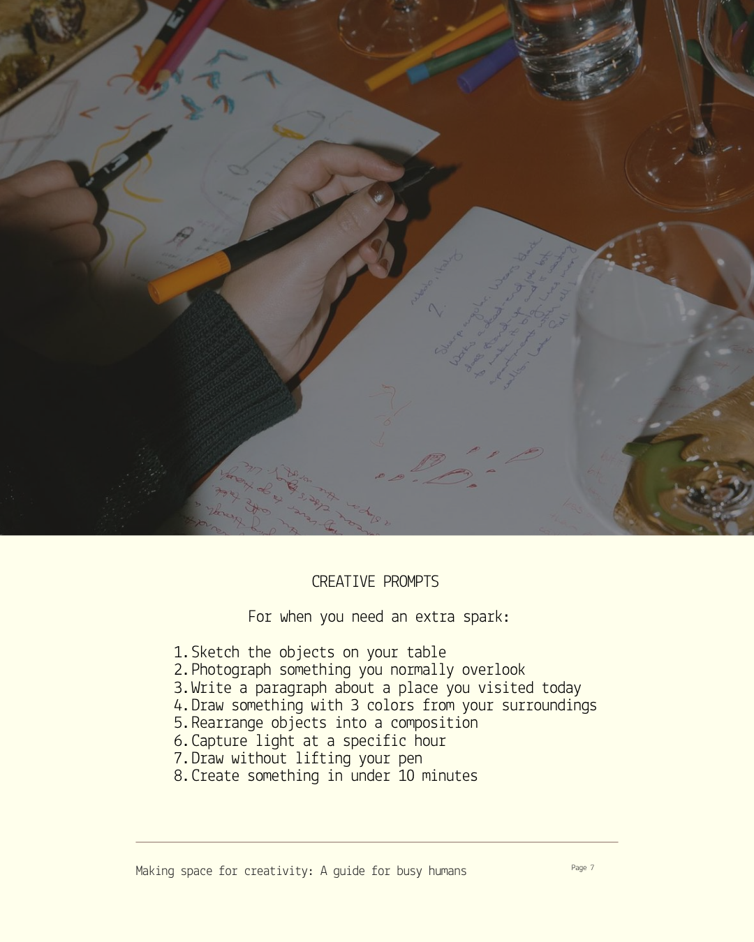 Making Space for Creativity: A Guide for Busy Humans Ebook