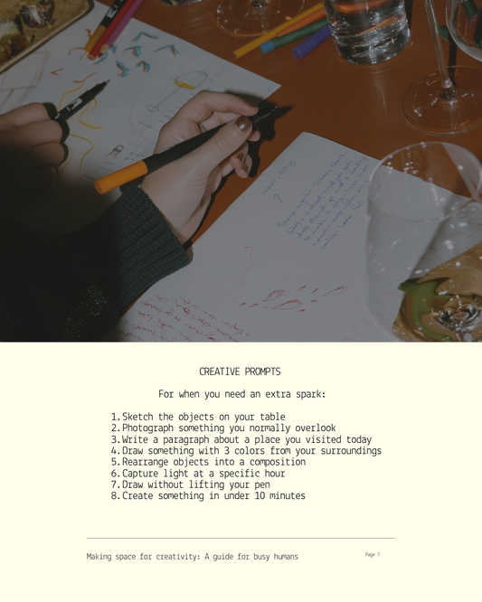 Making Space for Creativity: A Guide for Busy Humans Ebook